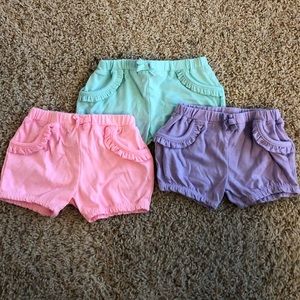 Set of 3 Shorts
